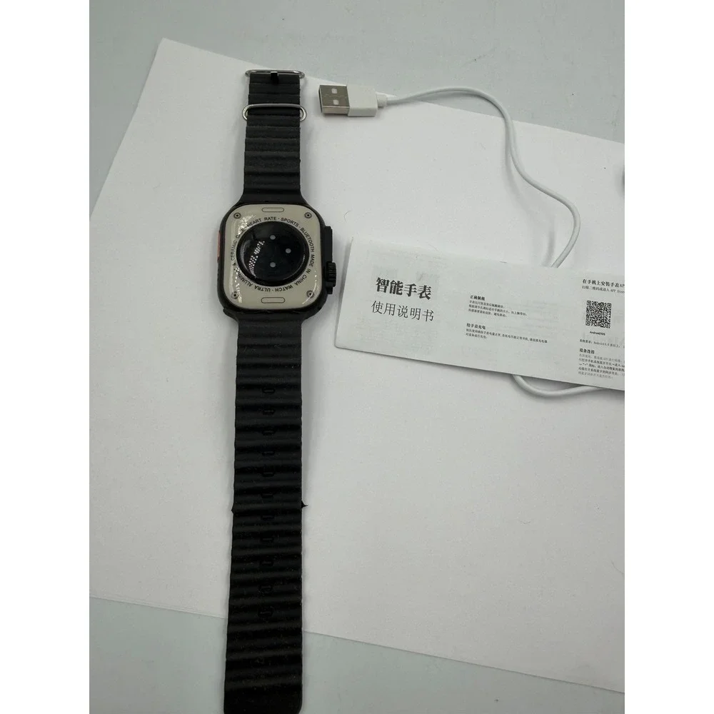 UNISEX GENERIC APPLE SMART WATCH ULTRA STYLE Tracks Heart rate, Sleep, Bluetooth